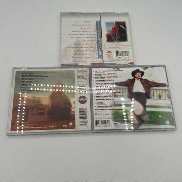 Toby Keith 3 CD Lot Christmas To Christmas Pull My Chain Honkytonk University - Picture 2 of 11
